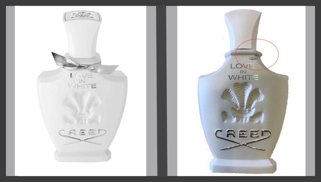 FragranceNet Defective Product Case Review - Creed Love in White
